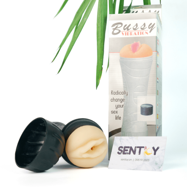 Âm đạo giả Bussy Vibration như thật rung từ nhẹ tới mạnh (1)