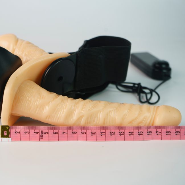 Dương vật giả Double Banger 2 đầu có dây đeo cho Les (1)