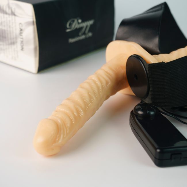 Dương vật giả Double Banger 2 đầu có dây đeo cho Les (6)