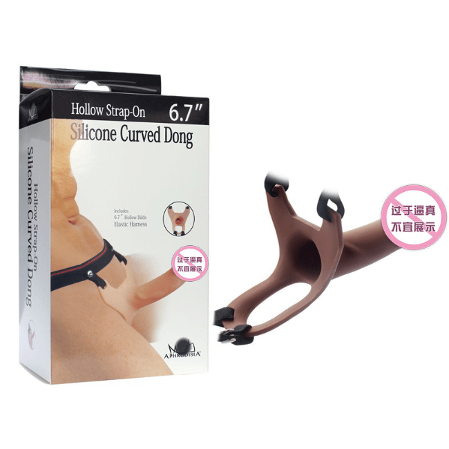 Dương vật giả Hollow Strap-On rỗng ruột có dây đeo cho nam (5)