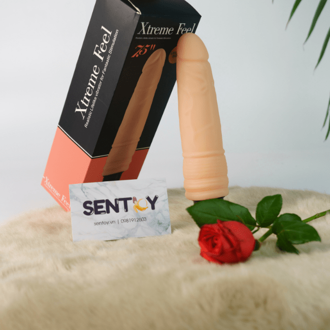 Dương vật giả Lovetoy Real Feel 7.5 inch rung cực mạnh (1)