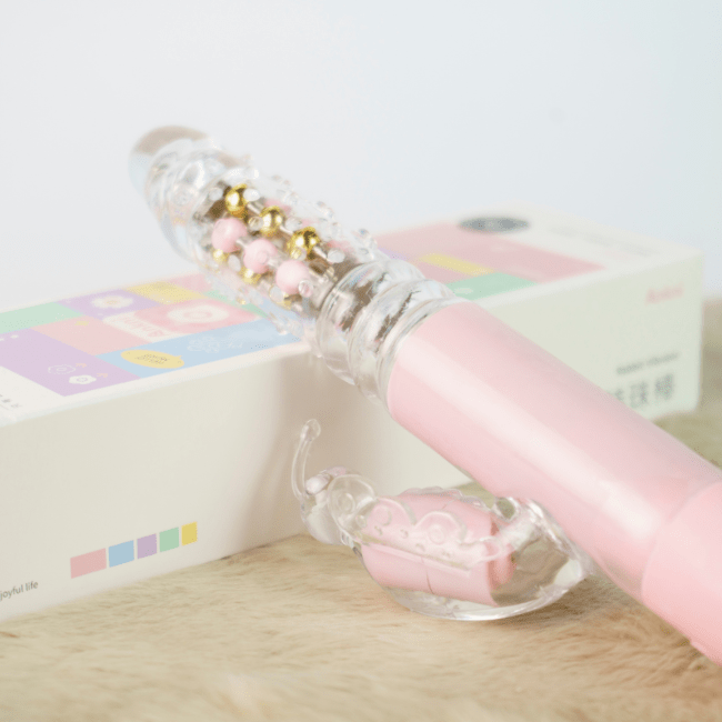 Dương vật giả Pink Butterfly Penis rung xoay thụt (3)