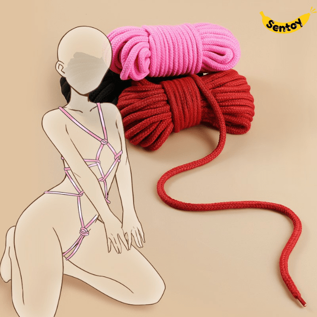 Đồ chơi BDSM Dây trói tình yêu dài 5m cao cấp (5)