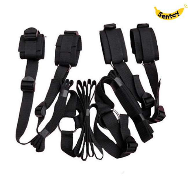 Đồ chơi Trói tay chân Bondage đa dạng nhiều tư thế khác nhau (8)