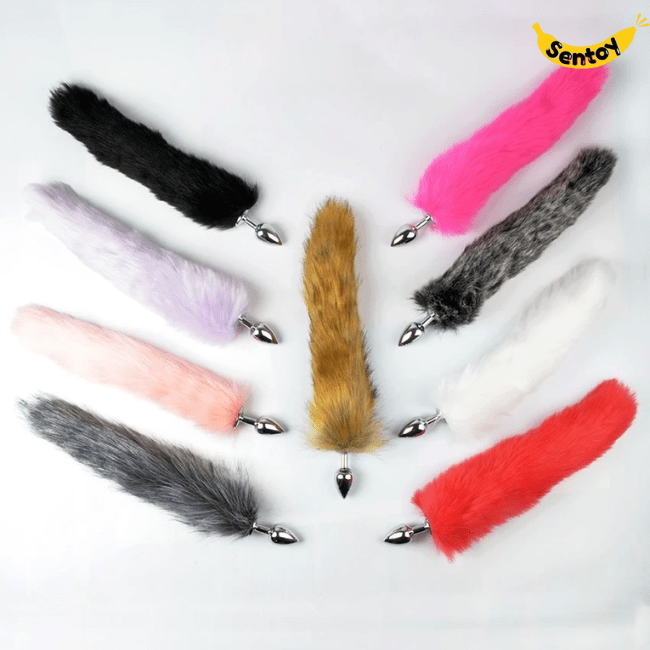 Đồ chơi hậu môn sextoy Đuôi cáo iNox nhiều màu quyến rũ (2)