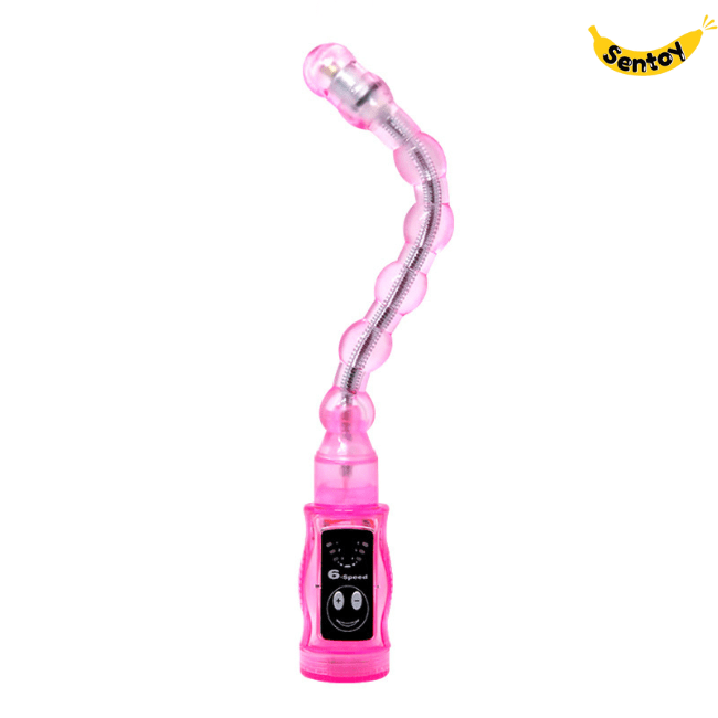 Đồ chơi hậu môn uốn cong Lybaile DISTORTION 6 chế độ rung (4)