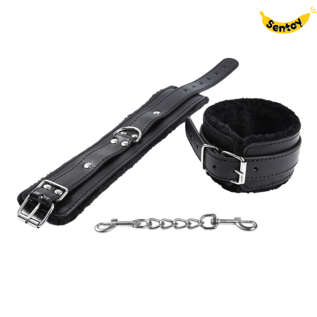 Dụng cụ trói tay chân BDSM êm ái tăng hưng phấn 3 mầu (4)