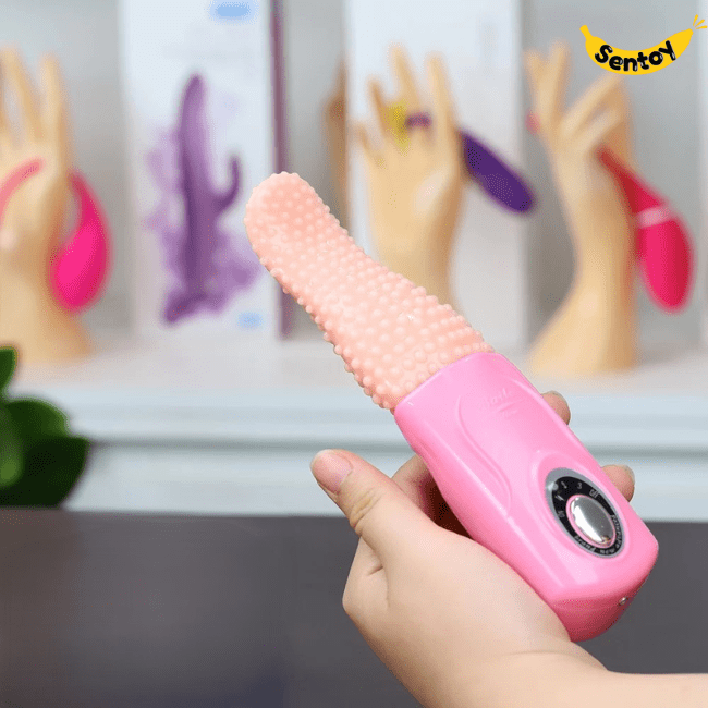 Lưỡi giả TONGUE 3 tần số rung massage hột le sung sướng (5)