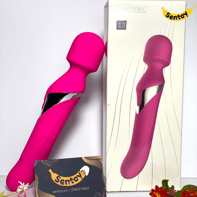Máy massage Aphojoy Dual rung 2 đầu ngoáy đa chế độ (3)