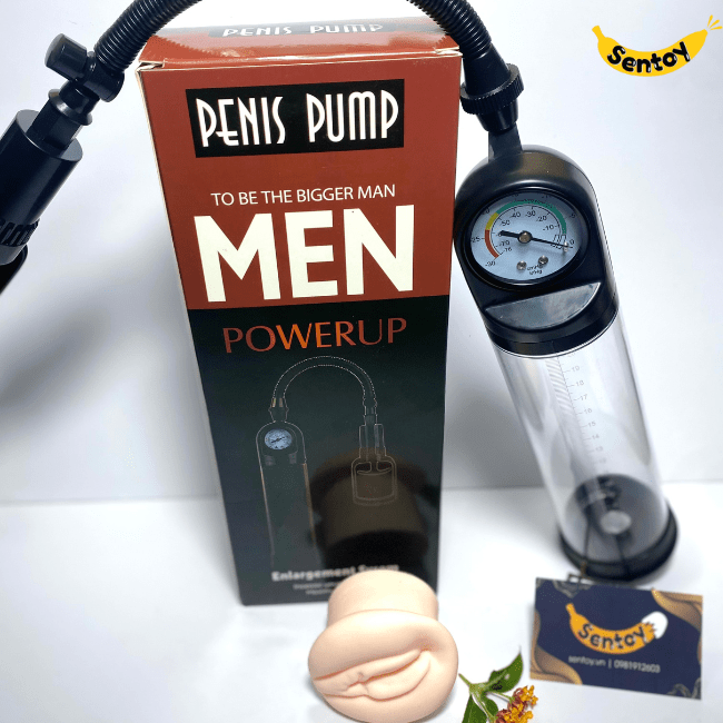 Máy tập bơm tay Penis pump MEN làm dài to dương vật (1)