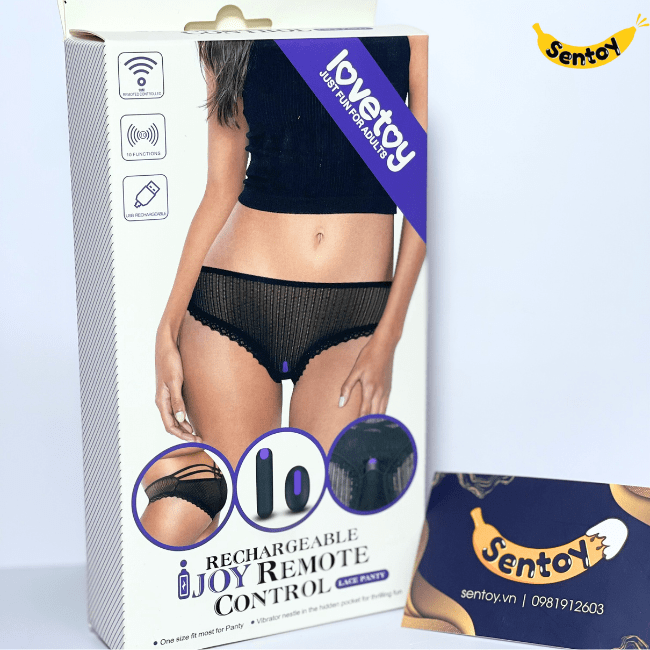 Quần lót gắn trứng rung Lovetoy điều khiển từ xa cao cấp (1)