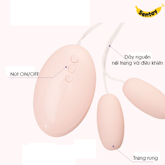 Trứng rung Durex Dual Head Vibration 2 đầu rung cực mạnh (4)