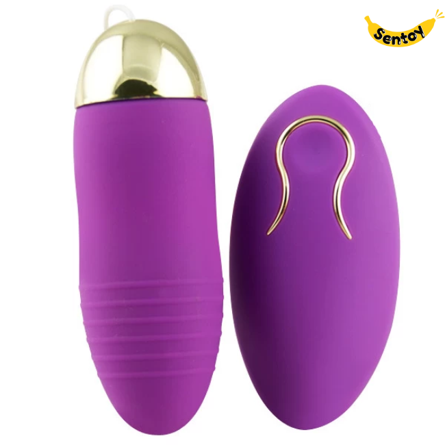Trứng rung MAN NUO điều khiển từ xa pin sạc 10 chế độ rung (8)