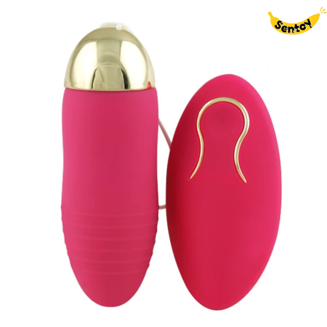 Trứng rung MAN NUO điều khiển từ xa pin sạc 10 chế độ rung (9)