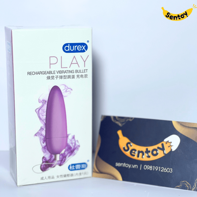 Trứng rung không dây Durex S Viber rung siêu mạnh pin sạc (1)