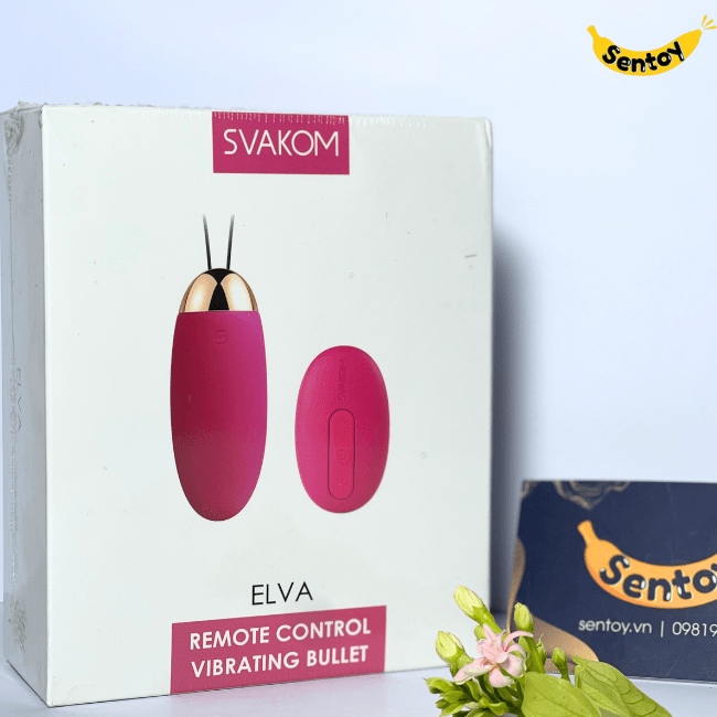 Trứng rung tình yêu Svakom Elva không dây điều khiển từ xa (9)