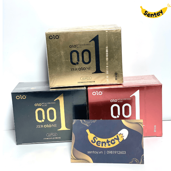 Bao cao su OLO Feel Ultrathin 0,01mm hộp 10 cái chính hãng (1)