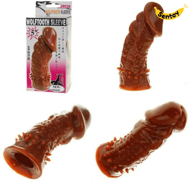 Bao cao su đôn dên WOLFTOOTH SLEEVE gai gân bi chất lượng (4)