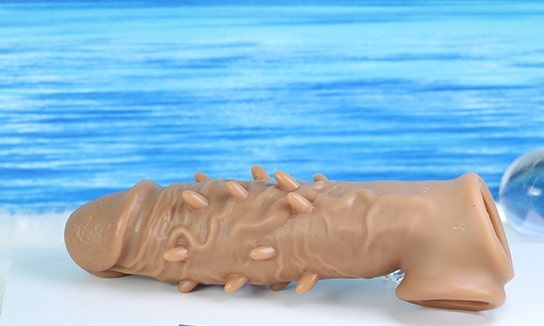 Bao cao su đôn dên silicone có gai quai đeo cố định (2)