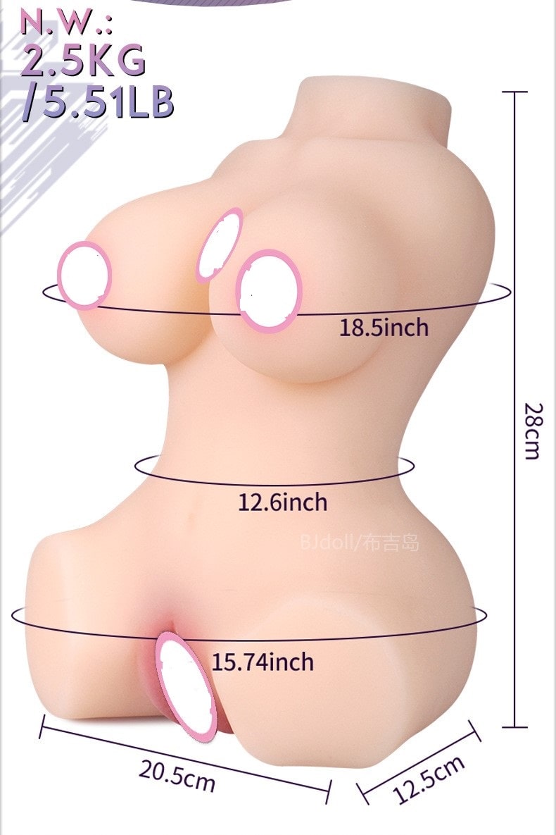 Búp bê mini Bobo Milo bán thân với âm đạo và hậu môn (2)