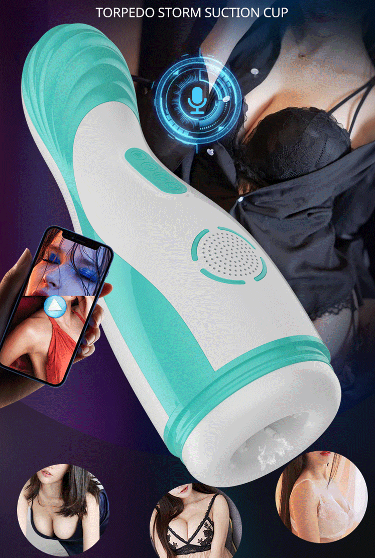 JUAI Pro Suck máy thủ dâm rung hút- co bóp kết hợp toả nhiệt (6)