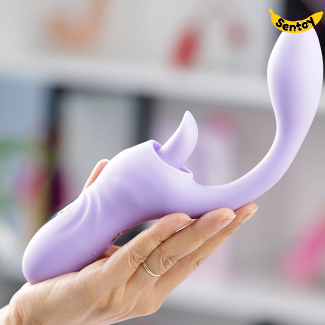 Yeain Sweet Tongue G-spot liếm rung kích thích kép sung sướng (3)