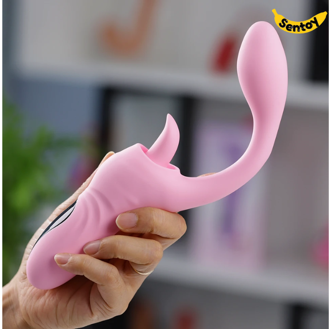 Yeain Sweet Tongue G-spot liếm rung kích thích kép sung sướng (4)