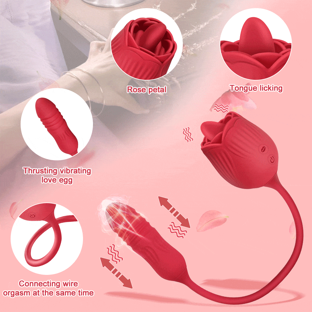 Trứng rung hoa hồng 2 đầu liếm rung thụt (1)