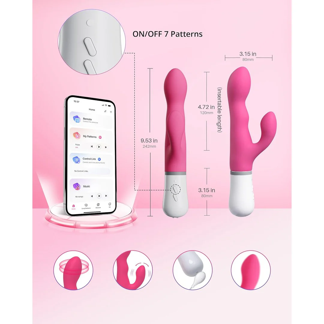 Dương vật giả Lovense NORA ngoáy rung đa chế độ App ĐT (1)