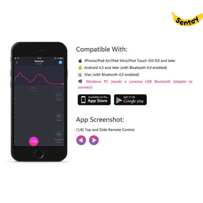 Lush 2 Lovense Siêu phẩm điều khiển Bluetooth không giới hạn (1)-min