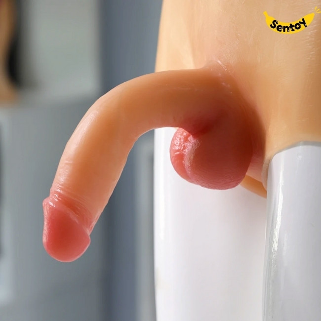 Dương vật giả liền quần Manmiao W20 mềm mại dành cho les
