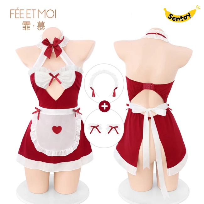 Đồ lót Cosplay cô hầu gái sexy, quyến rũ
