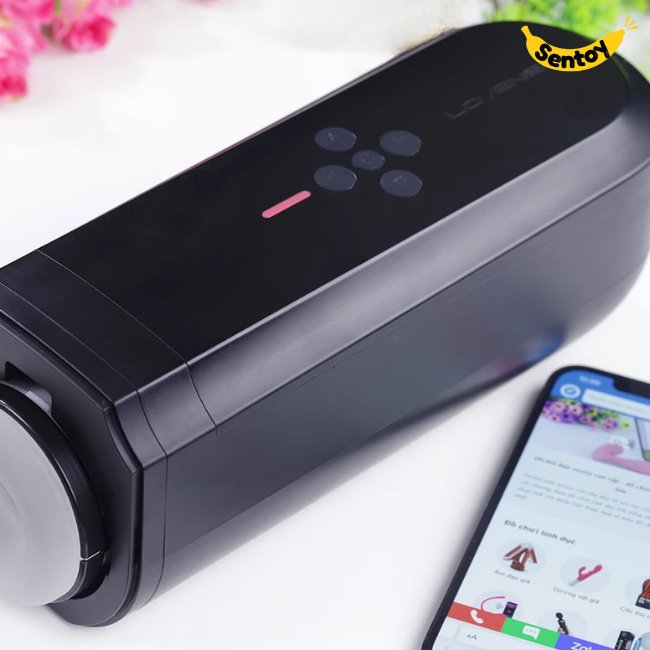 Máy thủ dâm Lovense Solace tự động kết nối App điện thoại