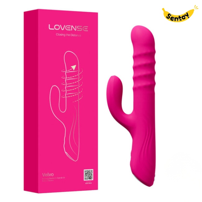 Lovense Velvo Rotating Beaded G-Spot – Máy rung điểm G thông minh