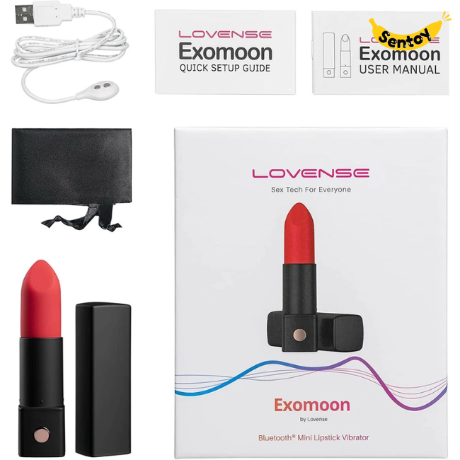 Máy rung son môi Lovense Exomoon Bluetooth